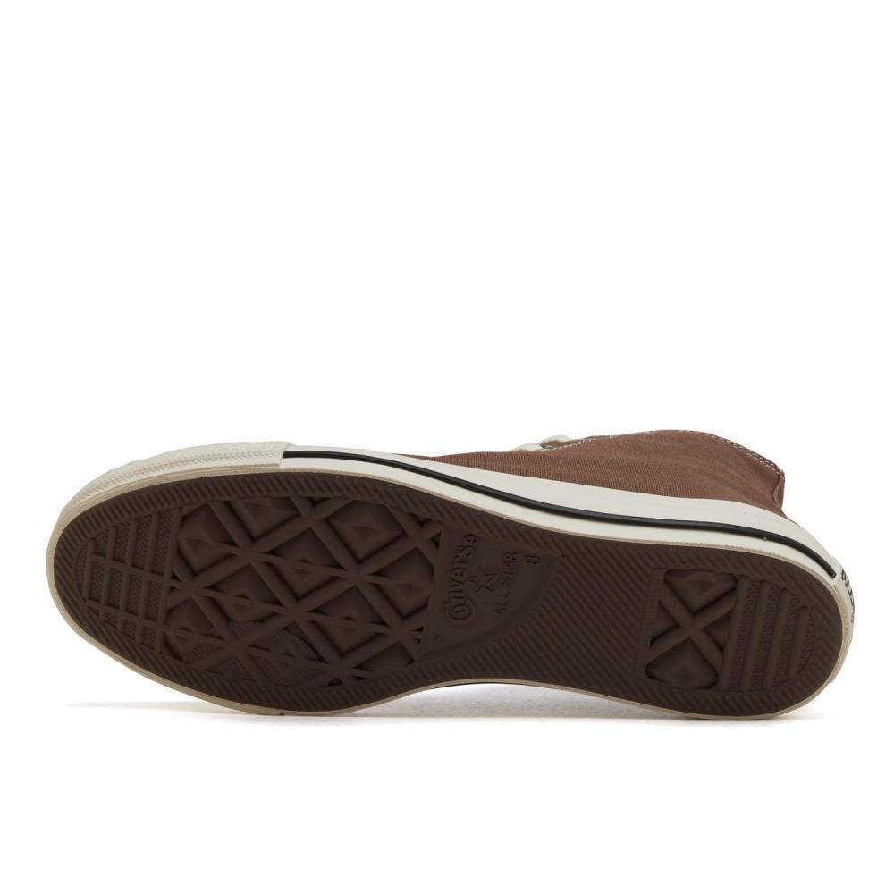 Converse All Star Washed Canvas Hi 31312100 Dark Taupe