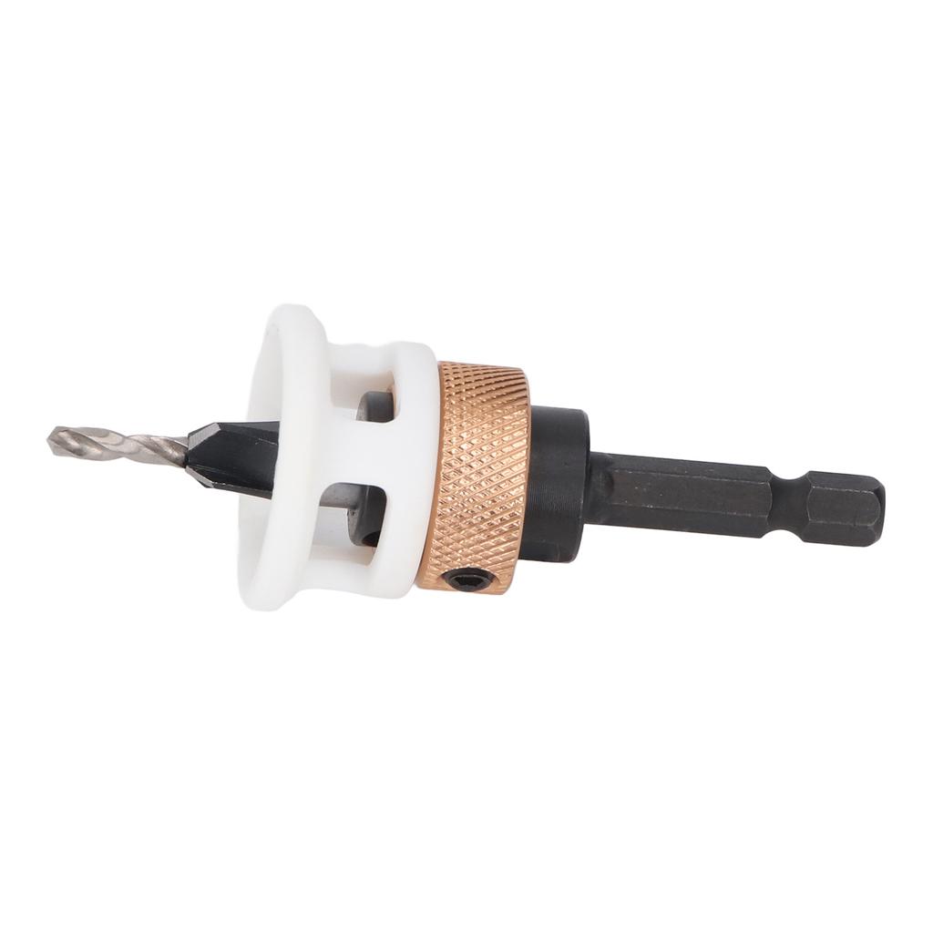 Countersink Drill Bit Set 4 Flute Aluminium Alloy Adjustable Depth Countersink Wood Drill Bit Set