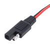 Audiofan SAE Connector Cable 2 Pin 18AWG Soldering Polarity (Red Black) Please Note About 30cm 2pcs