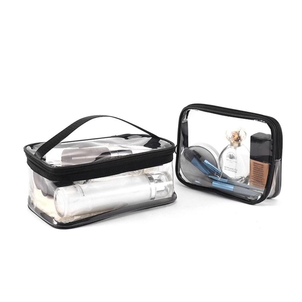 Makeup Organizer Wash Pouch TPU Makeup Case Bath Storage Storage Bag Transparent Cosmetic Bag