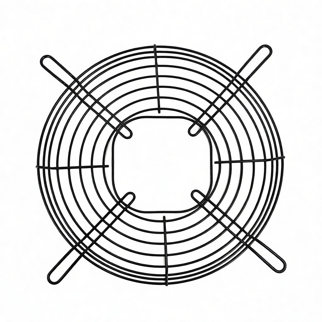 Refrigerator Freezer Condenser Motor Fan Blade Protective Grill Aluminum Heat Dissipation Ventilation Accessory Kit