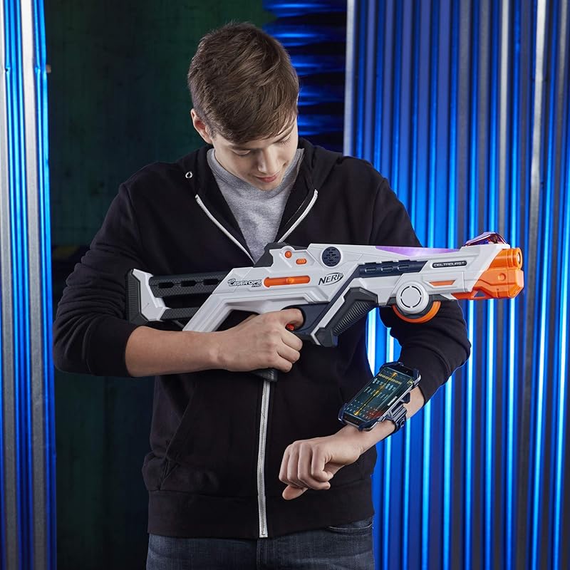 Hasbro nerf laser ops pro delta burst E2279 Оригинальный продукт ЛАЗЕР Оснащен технологией TAG®