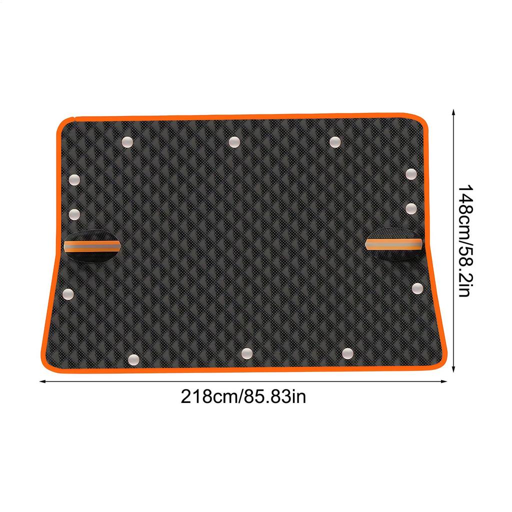 Магнитное покрытие на лобовое стекло Oxford Guard с ремешком Покрытие на лобовое стекло для защиты от льда и снега Для автомобиля Внешнее Зимнее Всепогодное