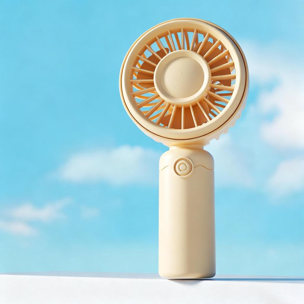 Mini USB Handheld Fan Jost Portable Silent Rechargeable