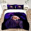3pcs Wednesday Cover Set, 1 Cover + 2 Pillowcases (No Insert), Bedding for All Seasons, Bedding,Bedroom Decor yy250922010