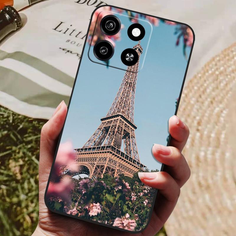 Чехол для ZTE Blade A35 BladeA35 BladeA55 Роскошный Расписной Силиконовый Задний Чехол для ZTE Blade A55 Чехлы Защитный Корпус Capas