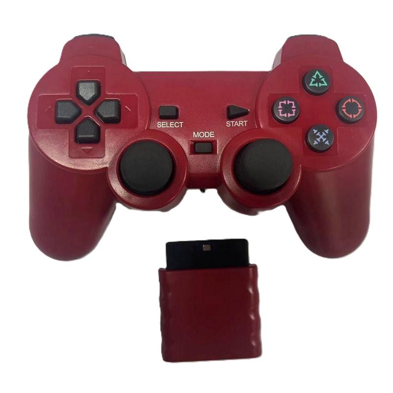 Беспроводной Геймпад Для Контроллера Ps2 Для Консоли Playstation 2 Джойстик 2.4G Двойная Вибрация Ударопрочный Joypad Usb Игровой для ПК