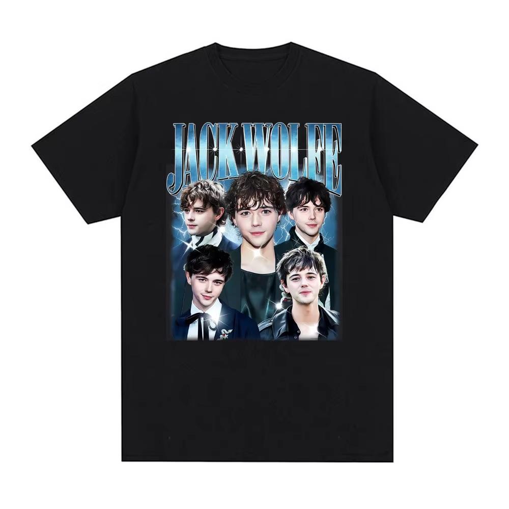 Джек Вулф Винтажные 90-е Актер Бродвея Графические Футболки для Мужчин Женщин Модный Тренд Футболка Оверсайз Футболка