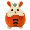 Cartoon Super Soft Fruit Plush Pillow Blanket Cute Rabbit For Kids Adults And