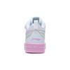 Li Ning Sports Lifestyle Series 937 Mid Slip Non-Slip Durable High Top Kids Skate Shoes Kids Skate Shoes White Pink YKCT018-2