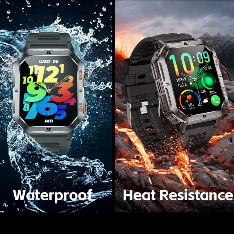 2025 New 1000mAh Battery, High-Definition AMOLED Screen, IP68 Waterproof And Bluetooth Call Are Suitable For Android Smartwatches