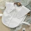 Fake Collar Women'S Lining Decorative Embroidery Fake Collar Wooden Ear Edge Fake Collar Shirt Fake Collar Women