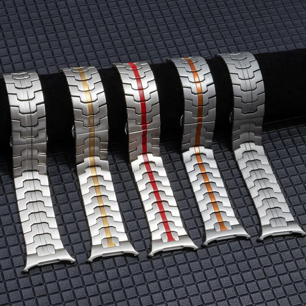 Stainless Steel Metal Bracelet for Samsung Galaxy Watch Ultra 47mm Band for samsung ultra 7 Galaxy Ultra 47MM Wrist Strap Correa