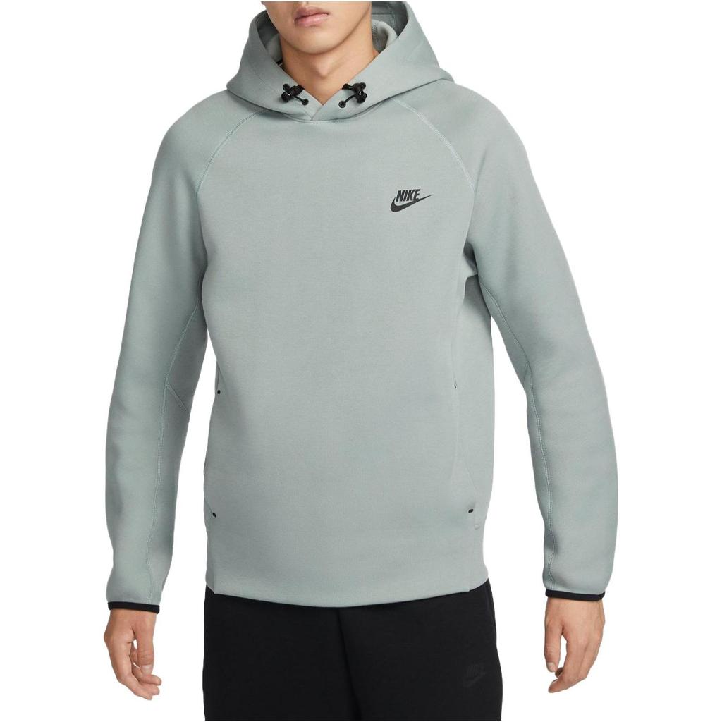 Nike Спортивная одежда Tech Fleece Hoodie Мужская толстовка с капюшоном Mica-Green FB8017-330
