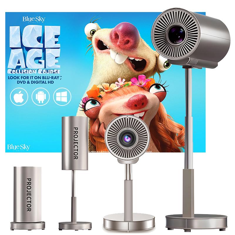 Ts3 Mini Native 1080p Hd 4k видеопроектор Android Wifi Bluetooth 3D Surround Sound портативный уличный офисный домашний кинотеатр