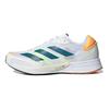 Adizero Adios 6 White Teal Flamingo Orange Мужские кроссовки Cloud-White Real-Teal GY0894