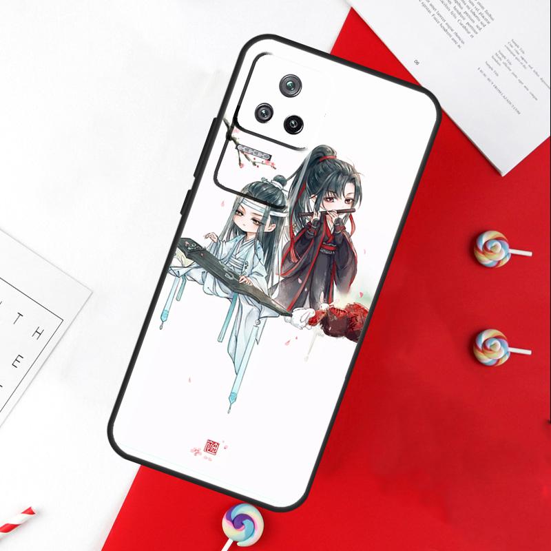 Милый Чехол Mo dao Zu shi Для Xiaomi 11T 12T 13T 14T Pro 13 14 15 Ultra POCO X7 Pro X3 X5 X6 F5 F6 M6 Pro