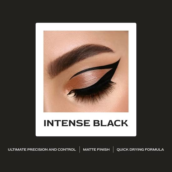 FASHION COLOUR HD Waterproof and Smudge Proof Sketch Eyeliner | Quick Drying Formula | Matte Finish | Eyeliner For Women | Felt Tip Applicator