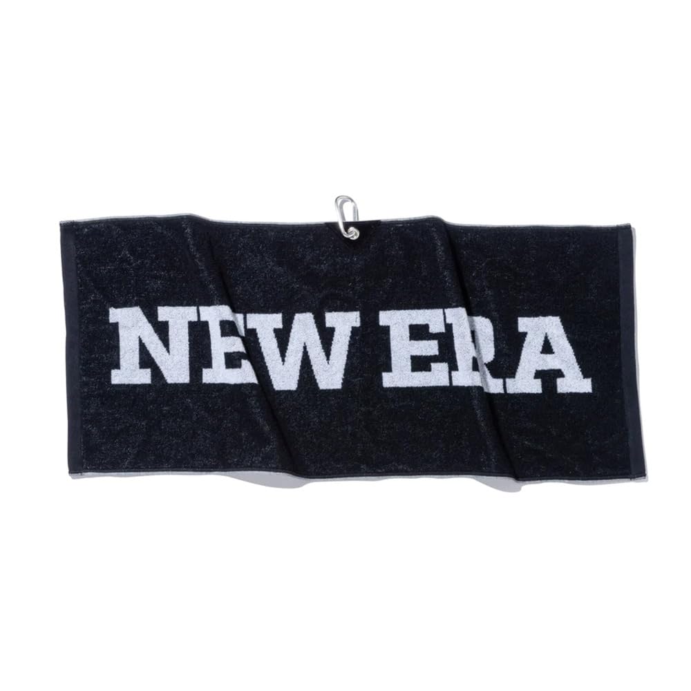 New Era Sports Towel Black White 14110169