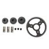 Steel Pinion Gear Set 53T 15T 17T 19T Spur Gear RC Car Parts for Traxxas Slash 4x4 E‑Revo T‑Maxx
