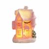 Resin LED Light Snow House Cute Christmas House Ornament  Party Favors