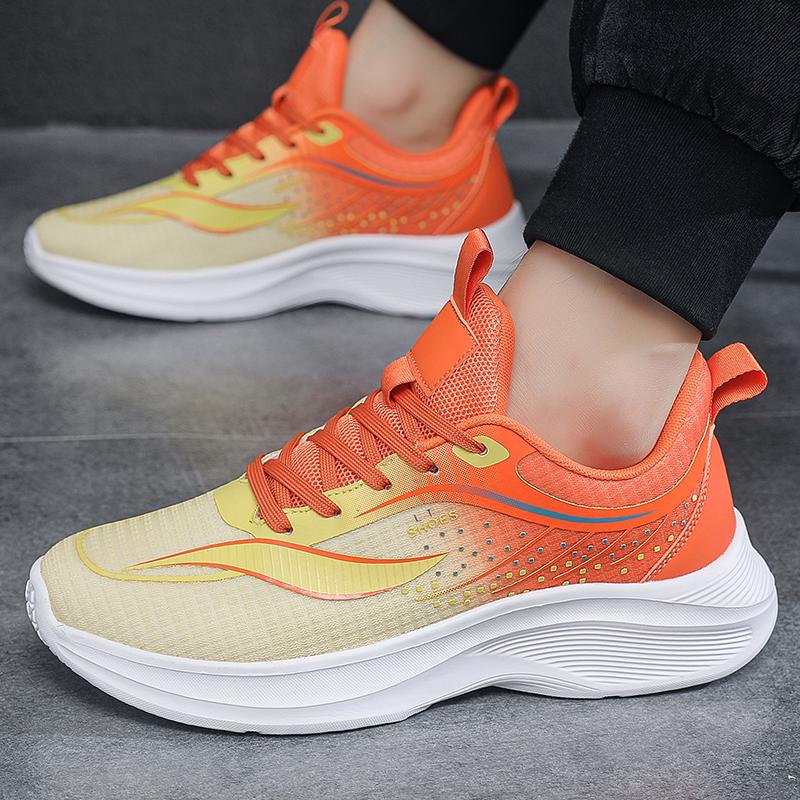 Fashion New Large Size Men's Casual Sports Shoes Thick Soles Comfortable Outdoor Sports Non-slip Wear-resistant Men's Shoes
