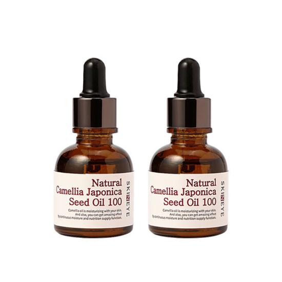 SKINEYE Натуральное масло семян камелии японской 100 20 мл * 2 шт.