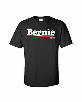 Political Bernie 2020 Short Sleeve Tee Shirt Black