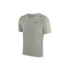 Men's Nike Dri-FIT Rise 365 Breathable Soft Solid Color Running Short Sleeve Light Bone T-Shirt CZ9185-072