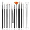 High Quality Nail Professional Brush Nail Art Brush Brush Material 15 Piece Set