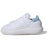 Кроссовки женские Stan Smith Platform White Clear Sky - белые IF7011