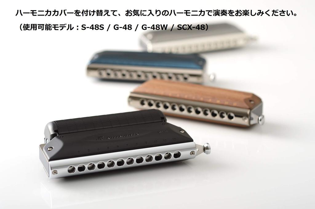 Suzuki Комплект хроматической губной гармошки Suzuki с глушителем Полный комплект Shinobu SHINOBIX Не беспокойтесь об условиях для репетиций Громкость снижена примерно на (Клавиша C) СНБ-48
