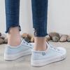 Sneakers Canvas Shoes for Women Fashion Solid Superstar Hook Loop Vulcanize Shoes