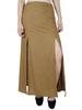 Bimba Women Rayon Maxi Skirt with Long 2 Slits