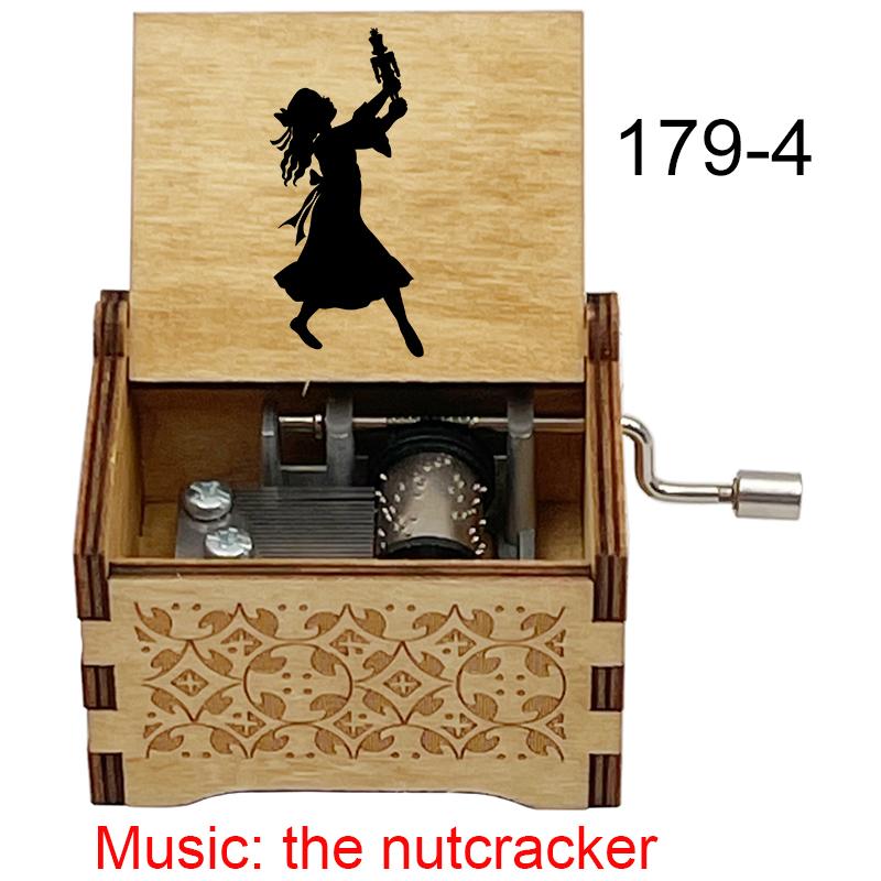 The Nutcracker Wooden Music Box Merry Christmas Musical Gift 2 Types of Movements Available Boutique Gift for Family Occasion 3