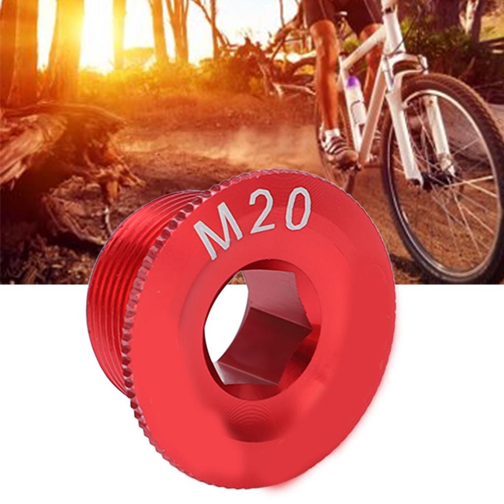 CANSUCC M20 Crank Cover Screws Corrosion Resistant Aluminum Alloy Crank Cover Screw