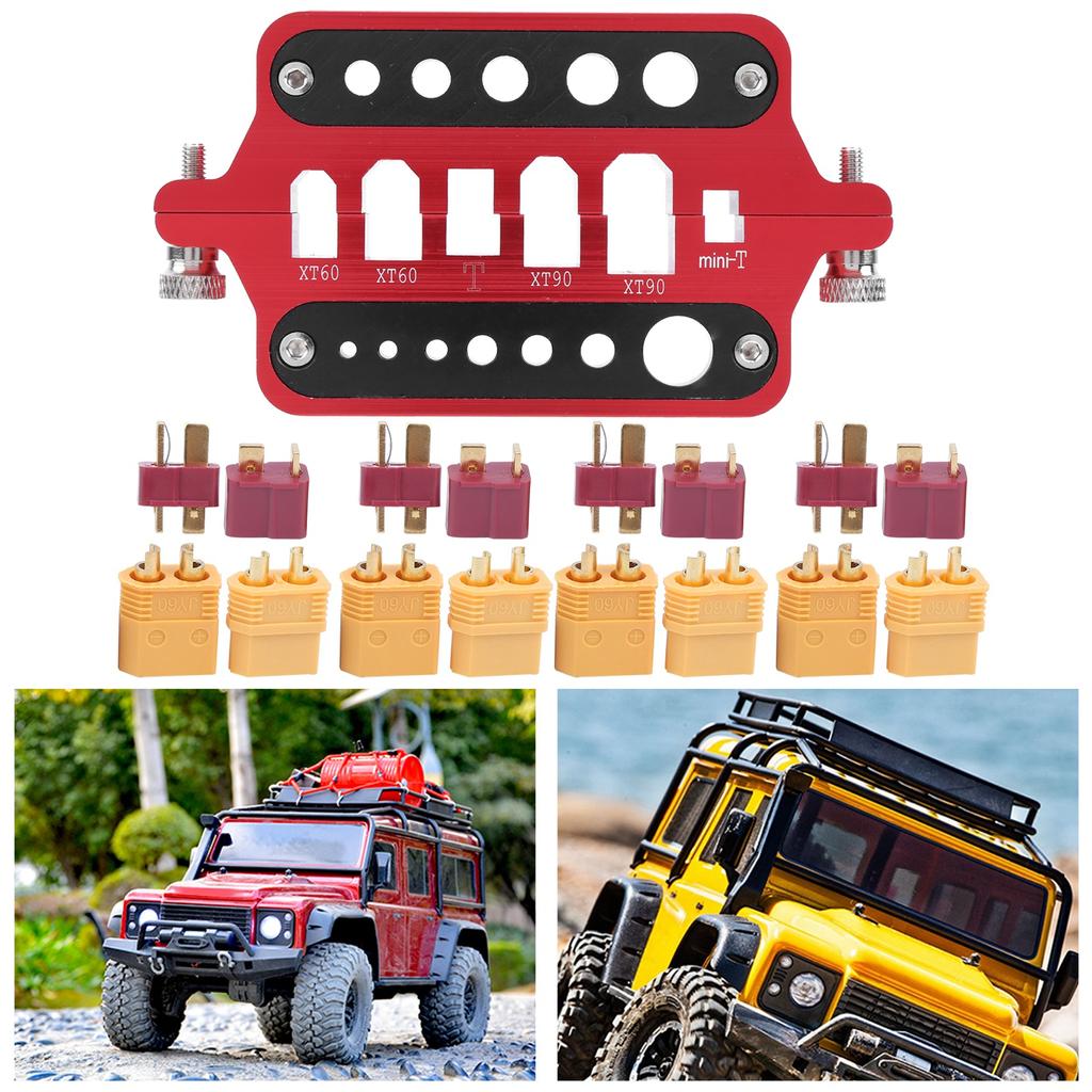 Universal RC Car Vehicle Model Welding Station Soldering Tool with XT60 T Plug Set
