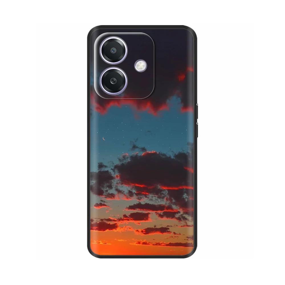 Для OPPO A3X A3 4G 5G Чехол Накладка на телефон Крутой Милый Мягкий Гладкий Жидкий Силикон Бампер для OPPO A3x A3 A40 4G A60 5G Корпус Fundas
