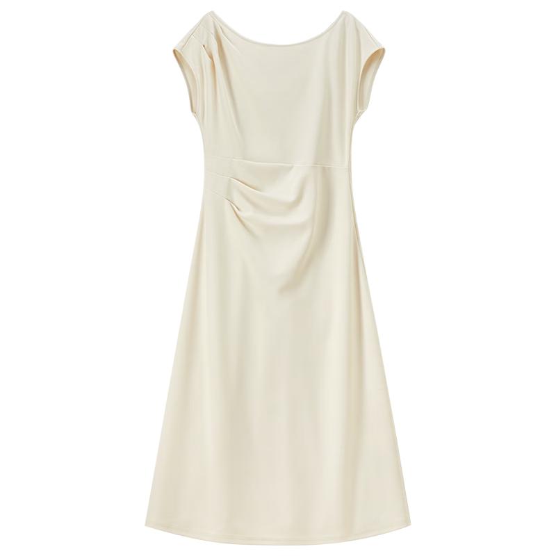 Elegant Off-Shoulder A-Line Midi Dress