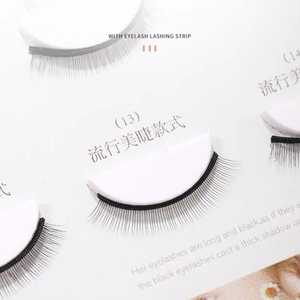 10/12/16/20 Grids Eyelash Display Board Metal Stand Eye Lash Plate Beauty Salon