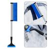 Car Snow Shovel Ice Scraper Brush Telescopic Retractable Snow Removal Tool Winter Weather
