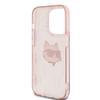 Karl Lagerfeld Iml Choupette Head & Monogram Case For Iphone 13 Pro / 13 - Pink