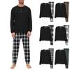 Men's Pajama Set, Long Sleeve And Long Pants, Two-piece Set