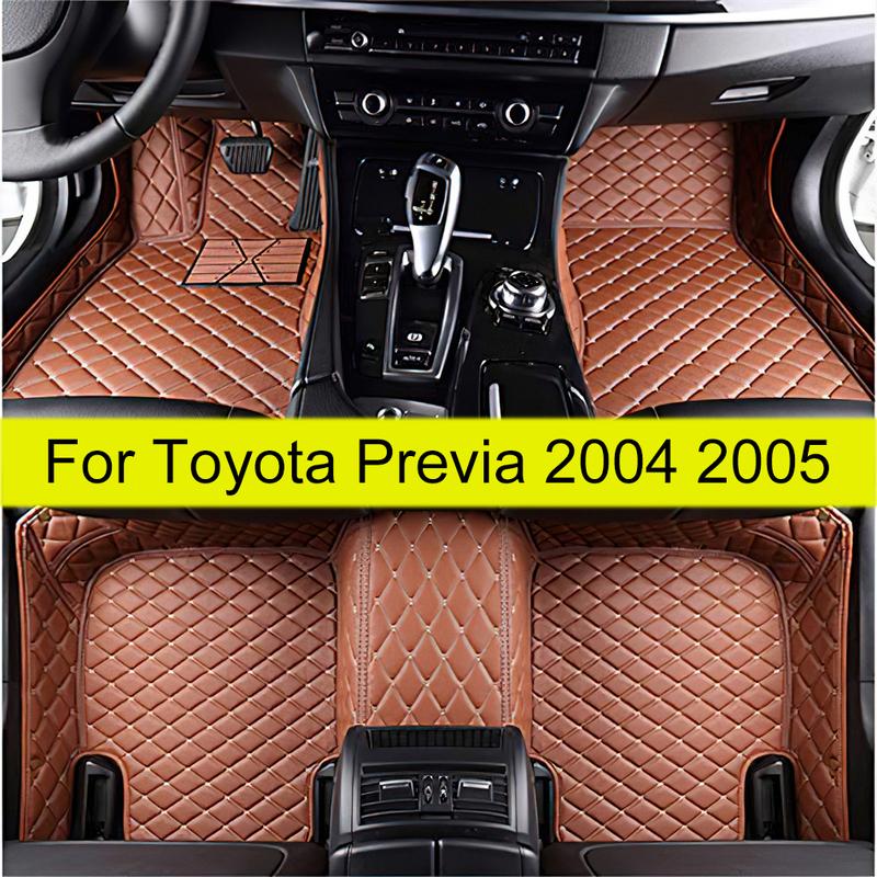 Автомобильные коврики для Toyota Previa 2004 2005 Автомобильные коврики для ног автомобильное ковровое покрытие