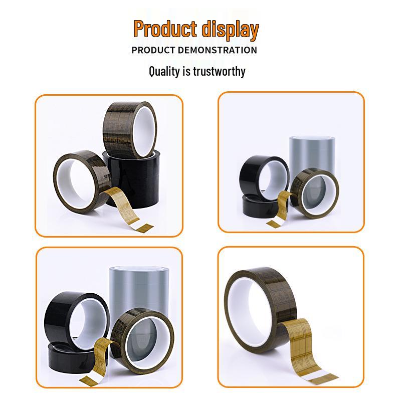 Черная антистатическая сетчатая лента - Без остатка для электронной упаковки и запечатывания.