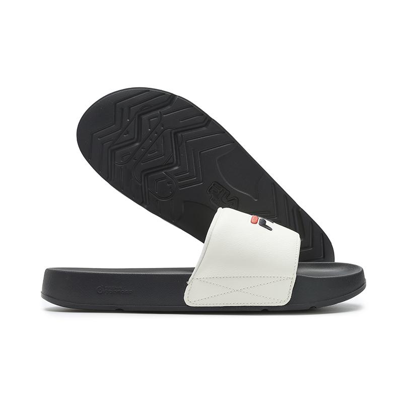 Fila DRIFTER Износостойкие шлепанцы-скользяшки Мужские Античный Белый F12M422504FAW
