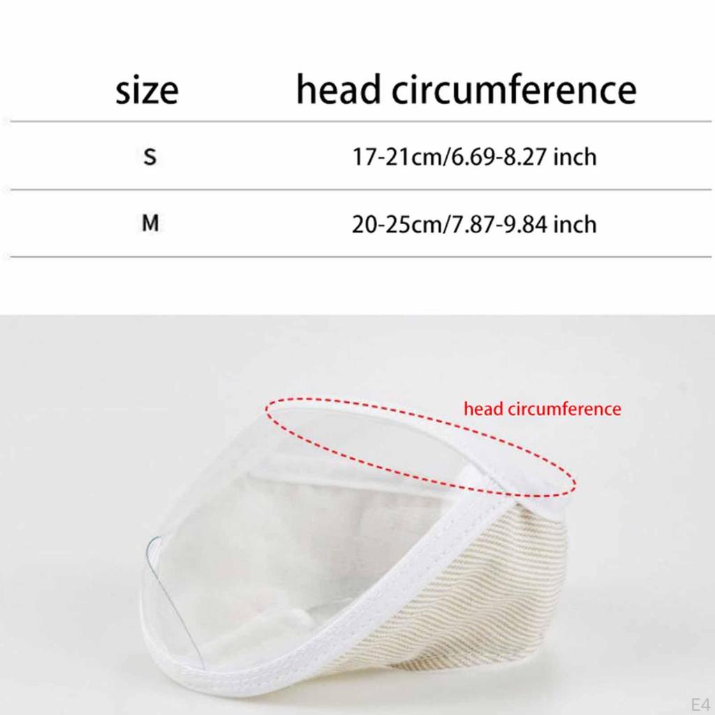 Cat Grooming Mouth Guard, Transparent Breathable Anti-Licking Guard for Bathing, Nail