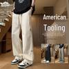 Men's American Style Loose Fit Cotton Cargo Pants