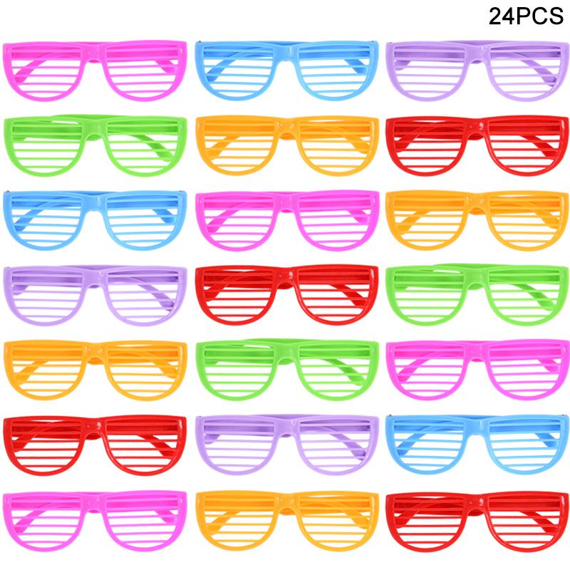 12/24 шт. жалюзи, очки, игрушки, детские очки для мальчиков и девочек, косметика, сувениры на день рождения, подарочные пакеты, наполнители для пиньяты, рождественский подарок