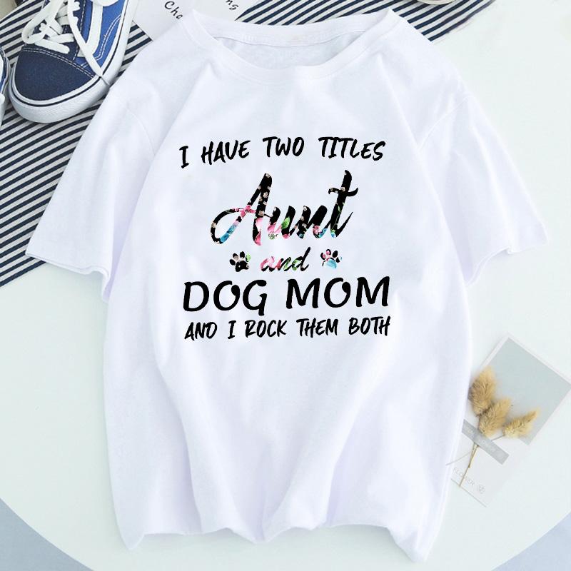 Women Dog Paw Print Short Sleeve Fashion Printed Summer Lady Womens Clothing Tops T-Shirt Shirt Tees Female T Shirt